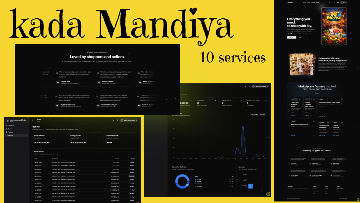 Kada Mandiya - E-commerce platform